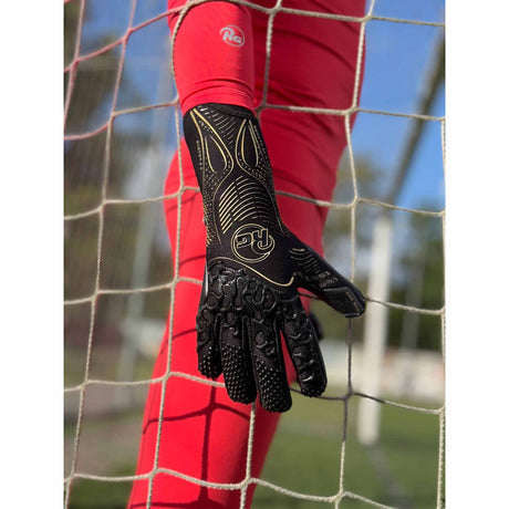 RG Goalkeeper Gloves Aversa - Black / Gold