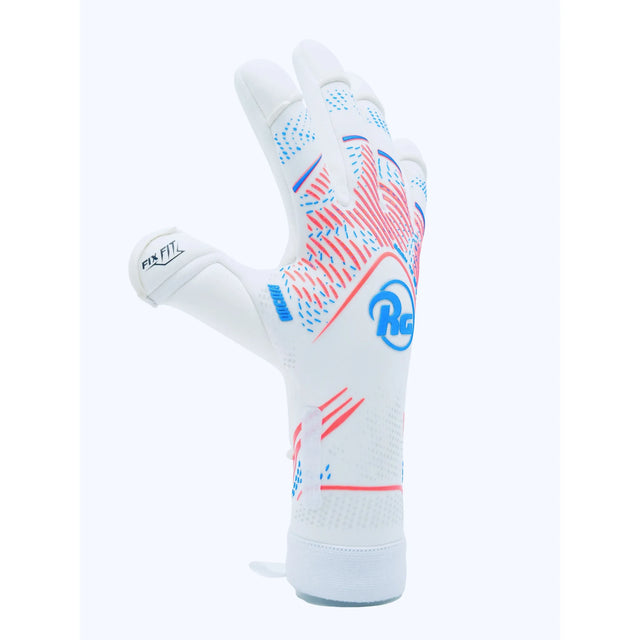 RG Goalkeeper Gloves Bacan 26-27 - White / Pink