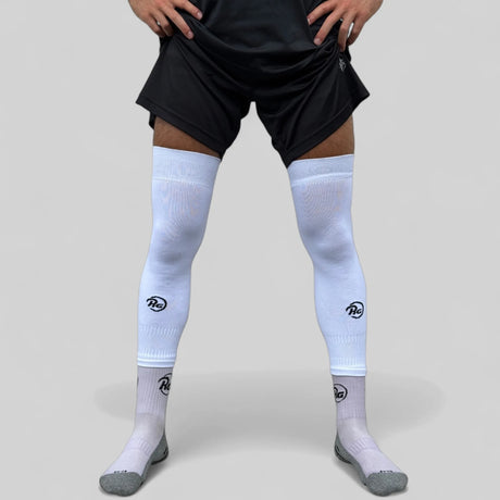 RG Goalkeeper Gloves Footless Socks - White