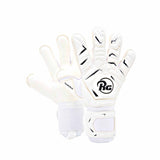 RG Goalkeeper gloves Samurai gants de gardien de but de soccer - Blanc / Noir