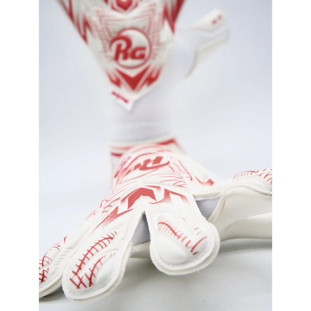 RG Goalkeeper Gloves Samurai 26-27 - Blanc / Rouge