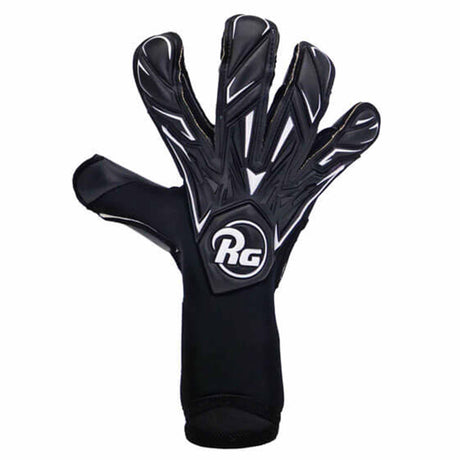 RG Goalkeeper Gloves Snaga Black gants de gardien de but de soccer - Noir