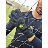 RG Goalkeeper gloves RG Aspro Blackout gants de gardien de but de soccer