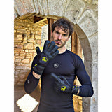 RG Goalkeeper gloves RG Aspro Blackout gants de gardien de but de soccer