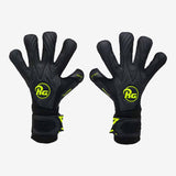 RG Goalkeeper gloves RG Aspro Blackout gants de gardien de but de soccer