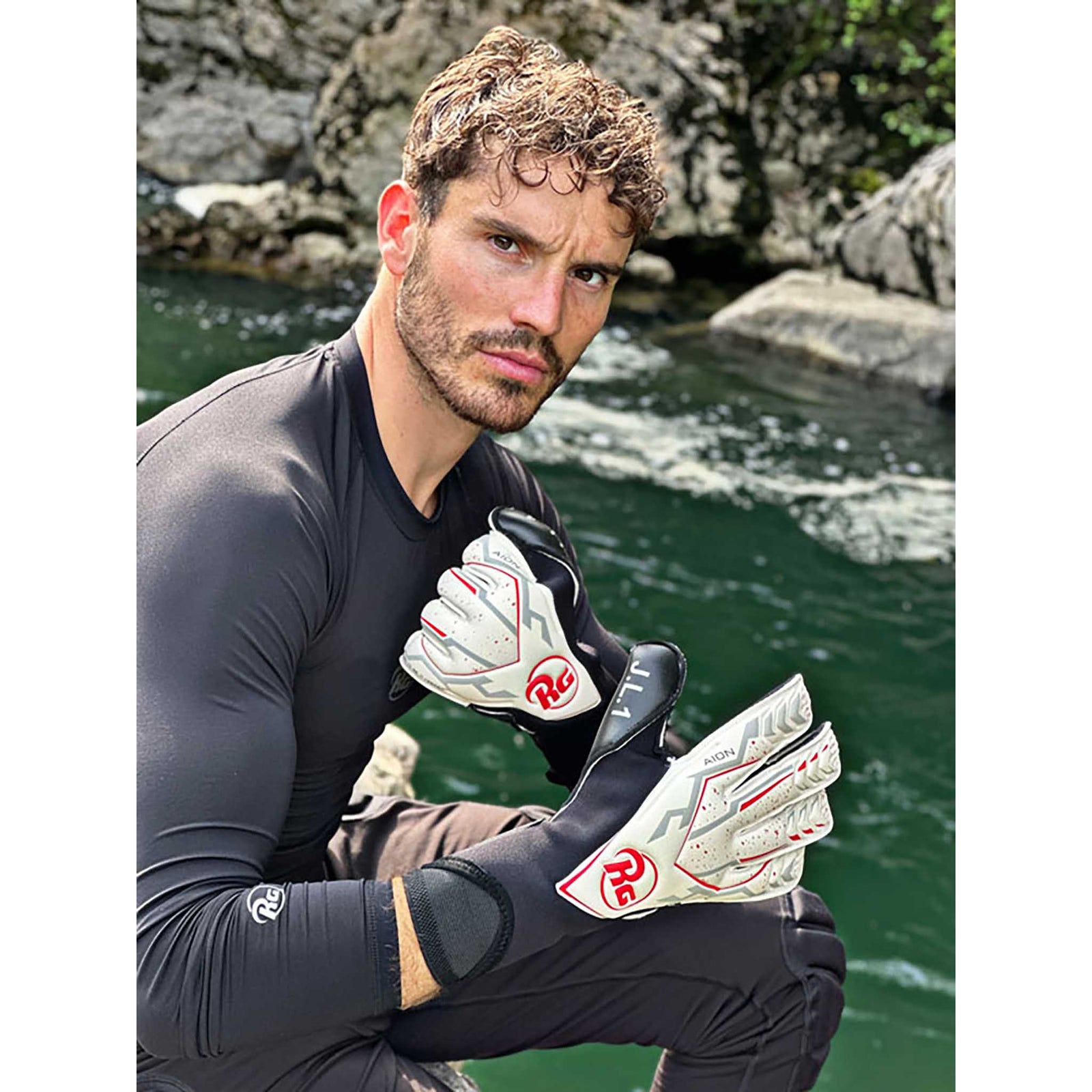 RG Goalkeeper gloves RG Goalkeeper Gloves Aion gants de gardien de but de soccer