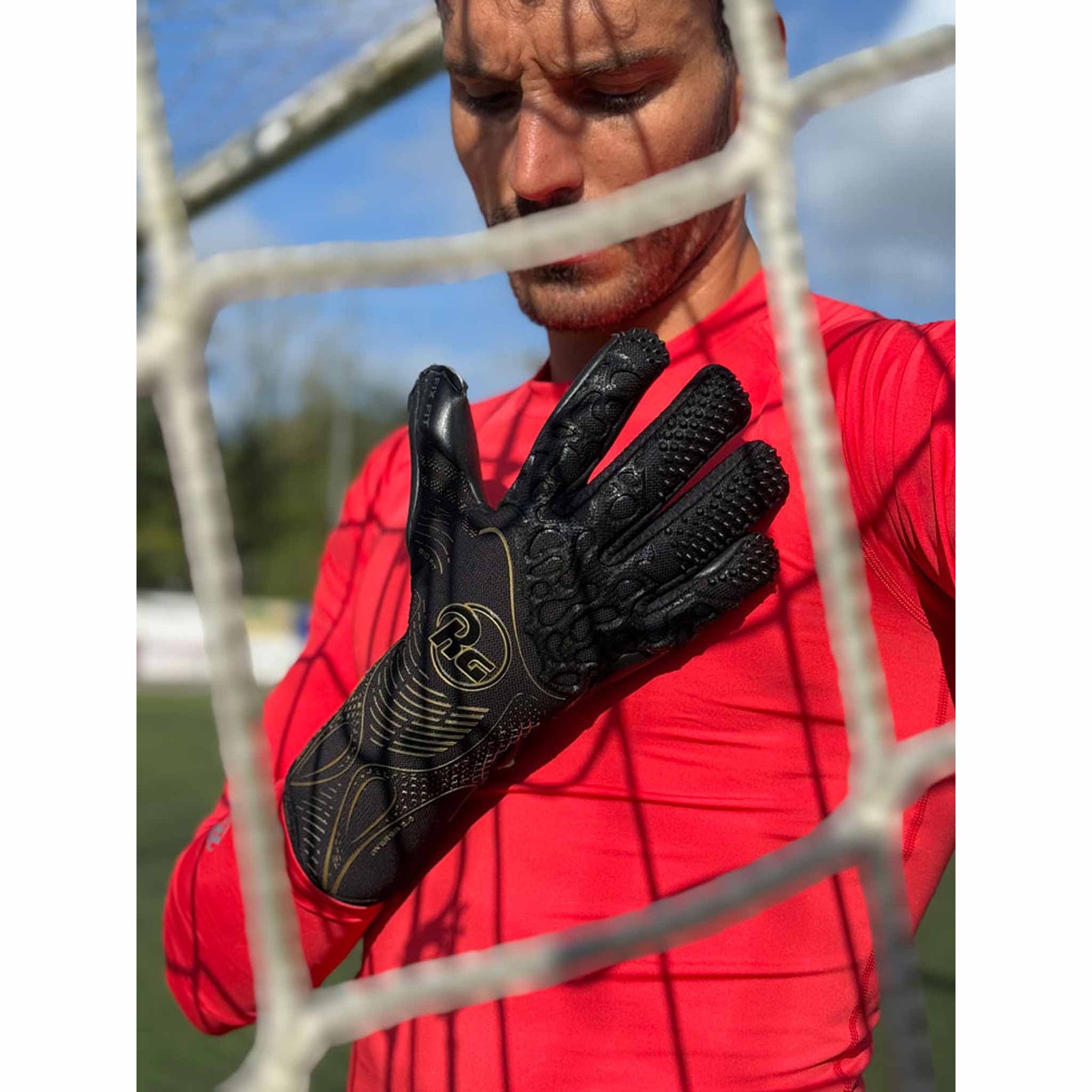 RG Goalkeeper gloves RG Goalkeeper Gloves Aversa gants de gardien de but de soccer
