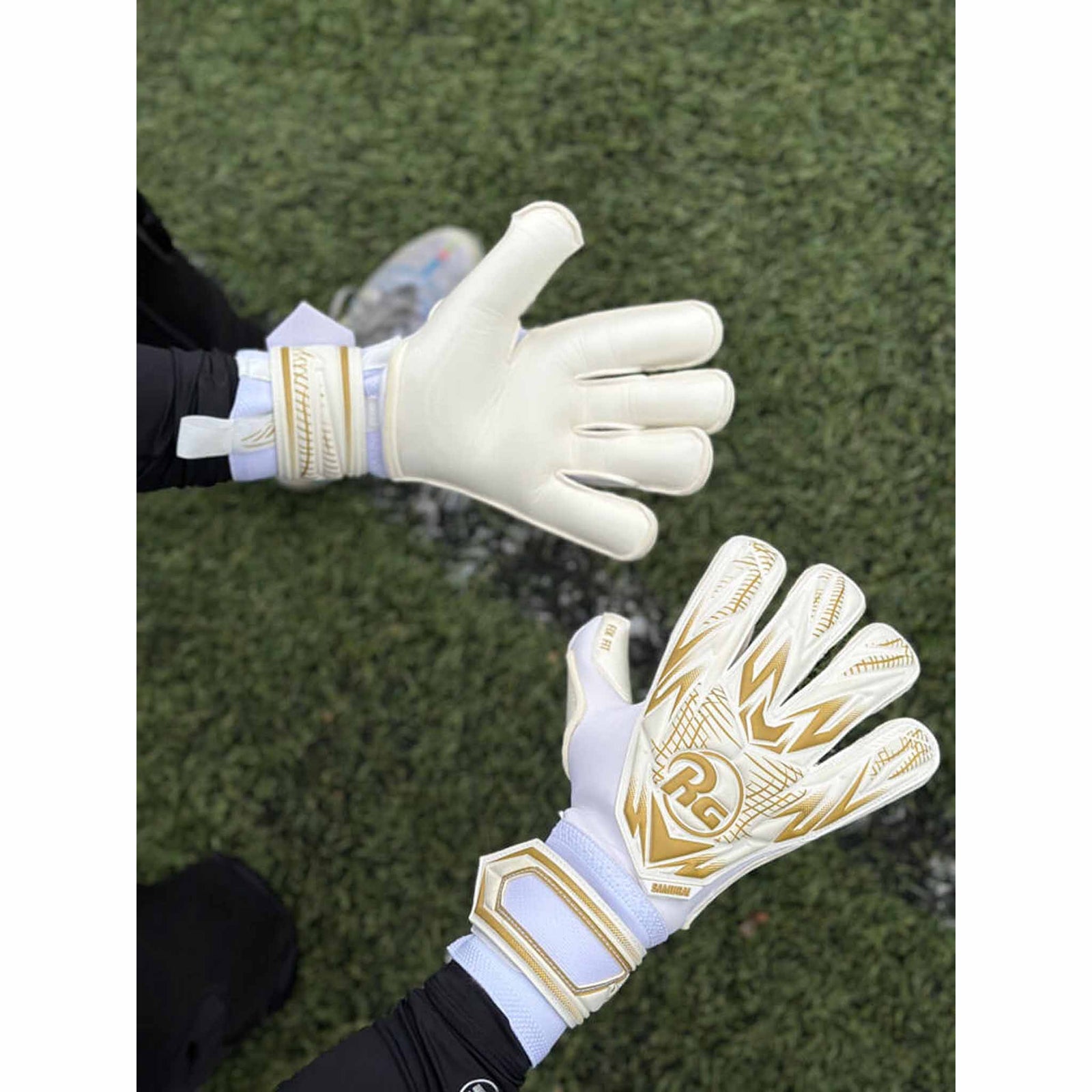 RG Goalkeeper gloves RG Goalkeeper Gloves Samurai gants de gardien de but de soccer