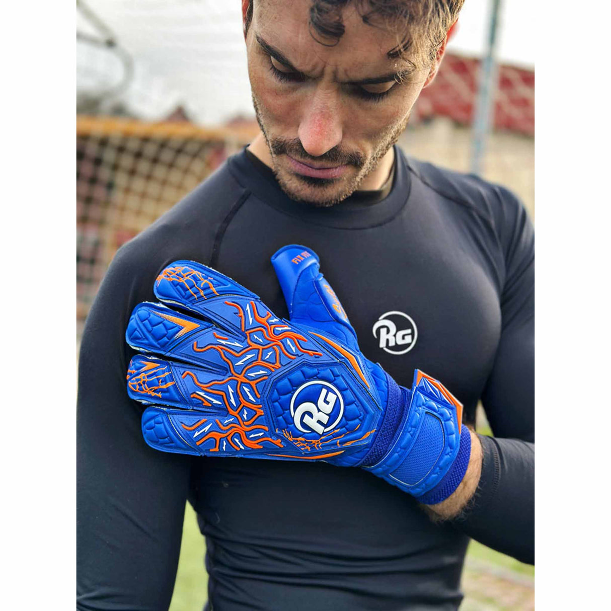RG Goalkeeper gloves RG Goalkeeper Gloves Snaga Aqua gants de gardien de but de soccer