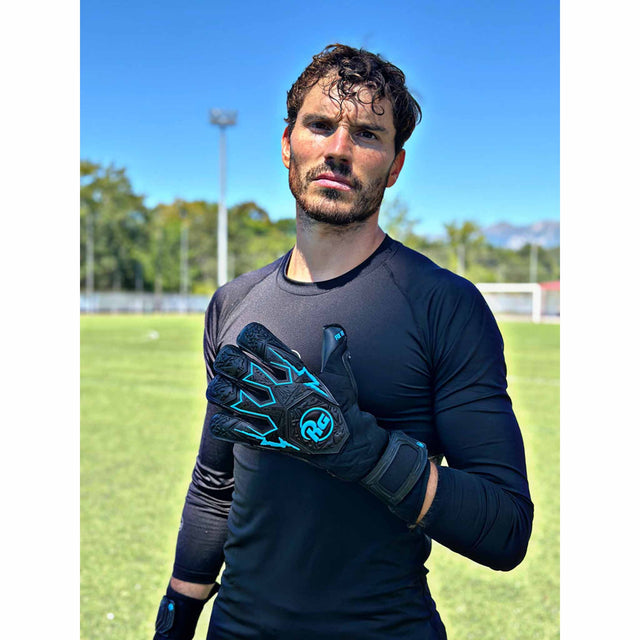 RG Goalkeeper gloves RG Goalkeeper Gloves Snaga Black gants de gardien de but de soccer