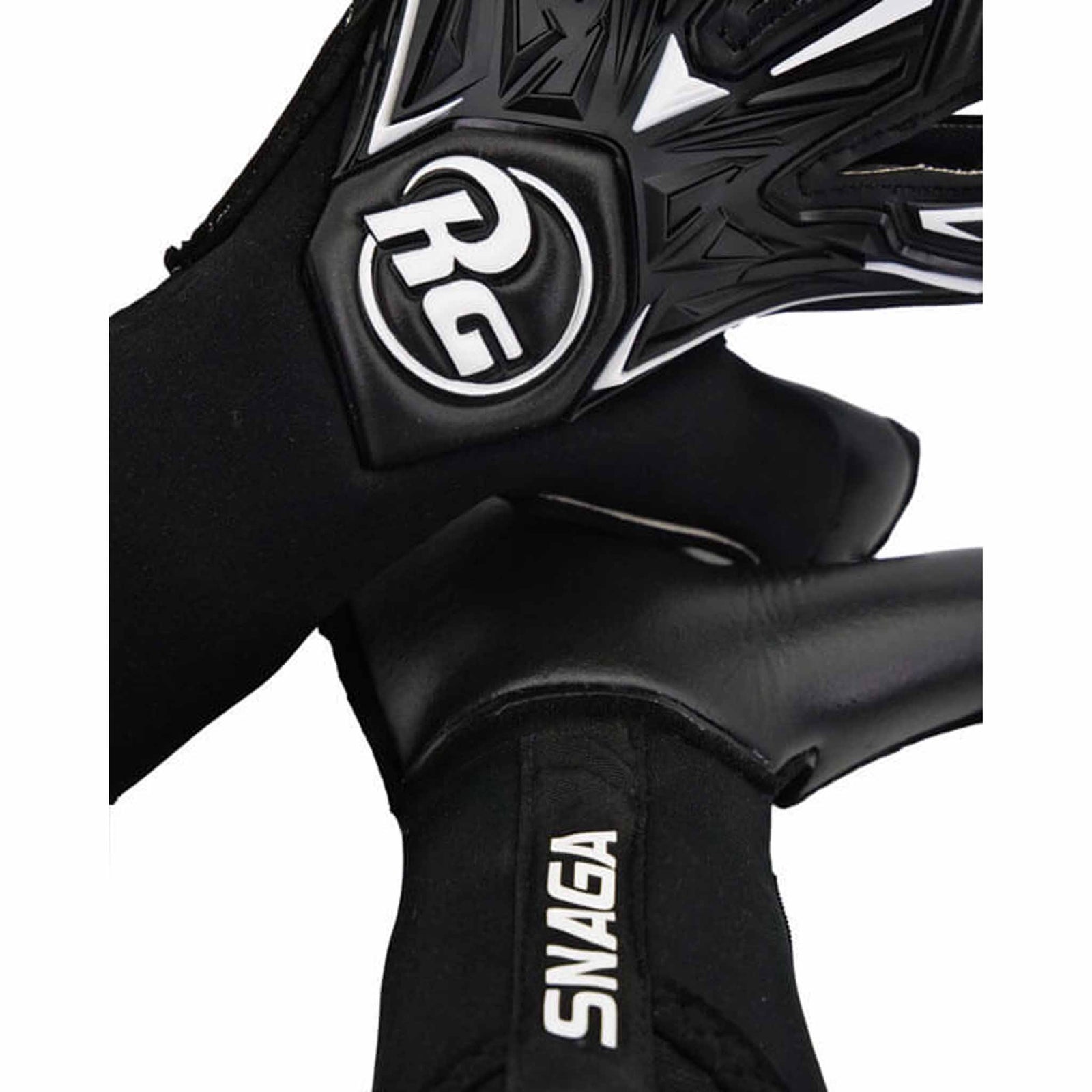 RG Goalkeeper gloves RG Goalkeeper Gloves Snaga Black gants de gardien de but de soccer