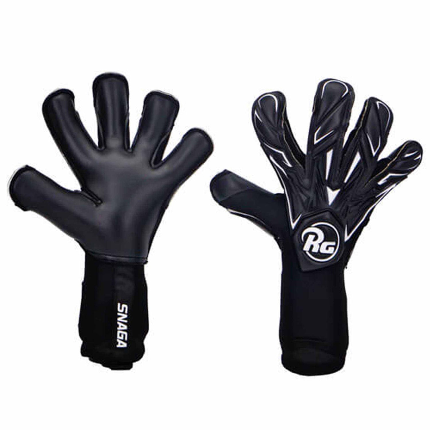 RG Goalkeeper gloves RG Goalkeeper Gloves Snaga Black gants de gardien de but de soccer