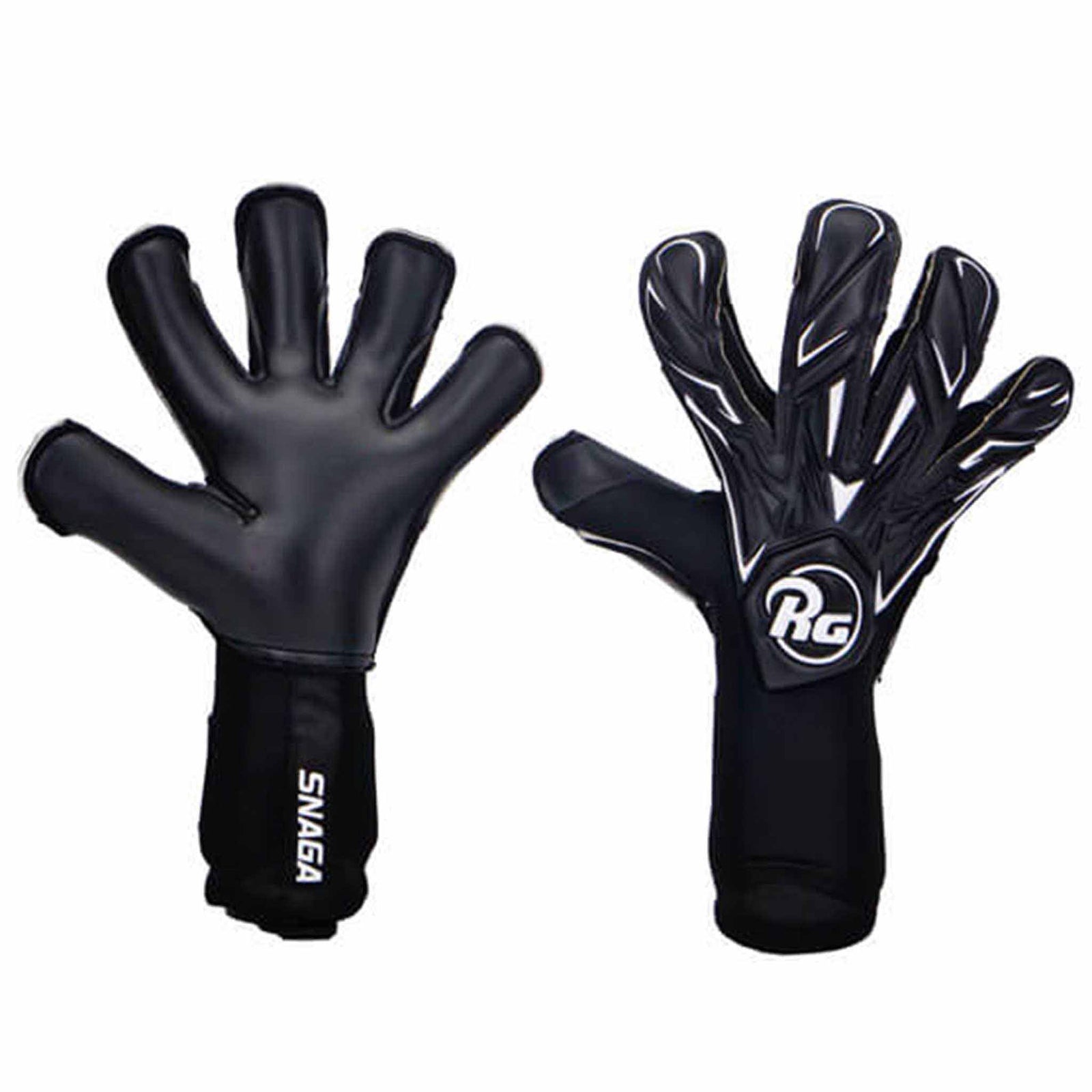 RG Goalkeeper gloves RG Goalkeeper Gloves Snaga Black gants de gardien de but de soccer