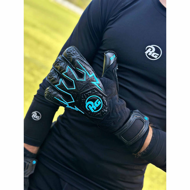 RG Goalkeeper gloves RG Goalkeeper Gloves Snaga Black gants de gardien de but de soccer