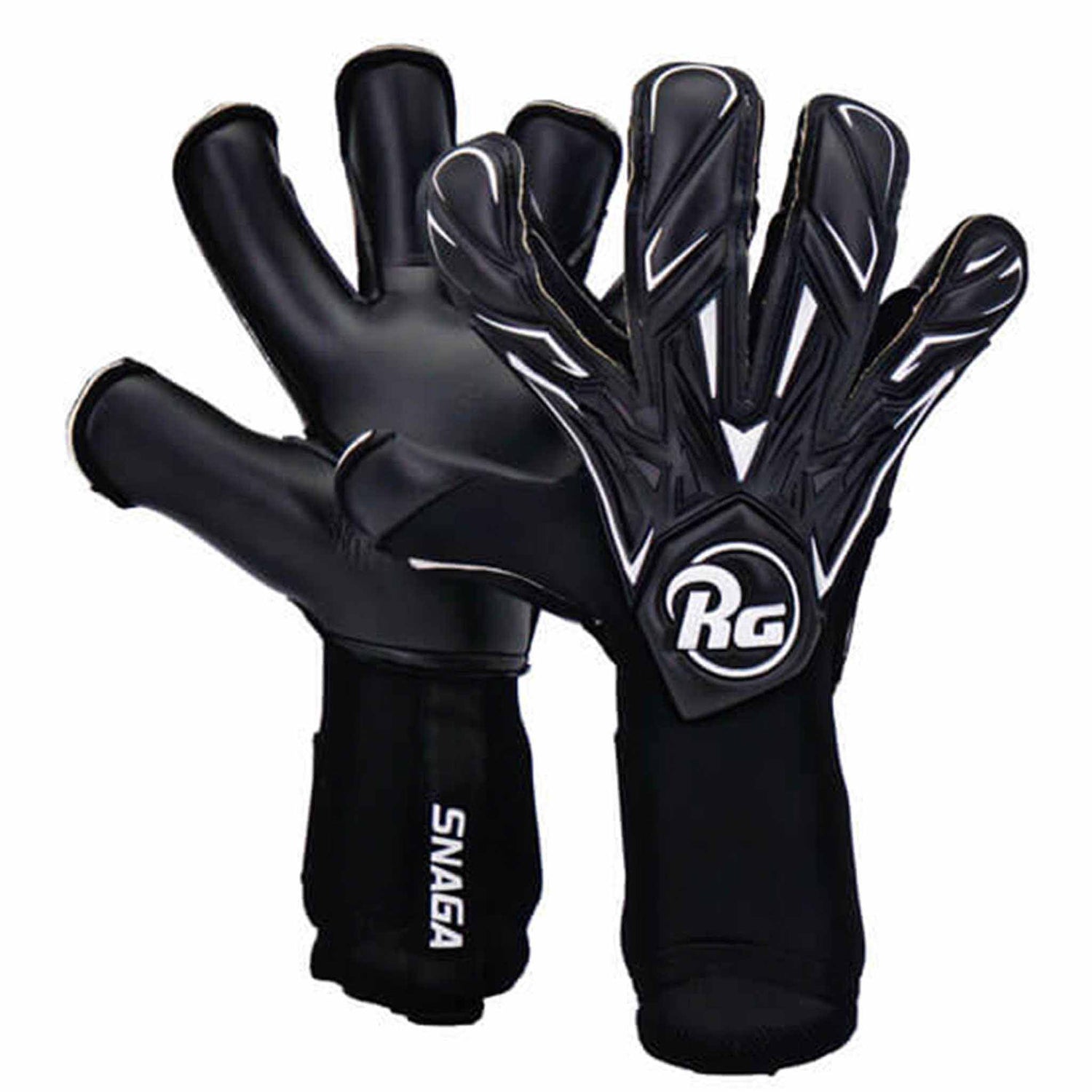 RG Goalkeeper gloves RG Goalkeeper Gloves Snaga Black gants de gardien de but de soccer