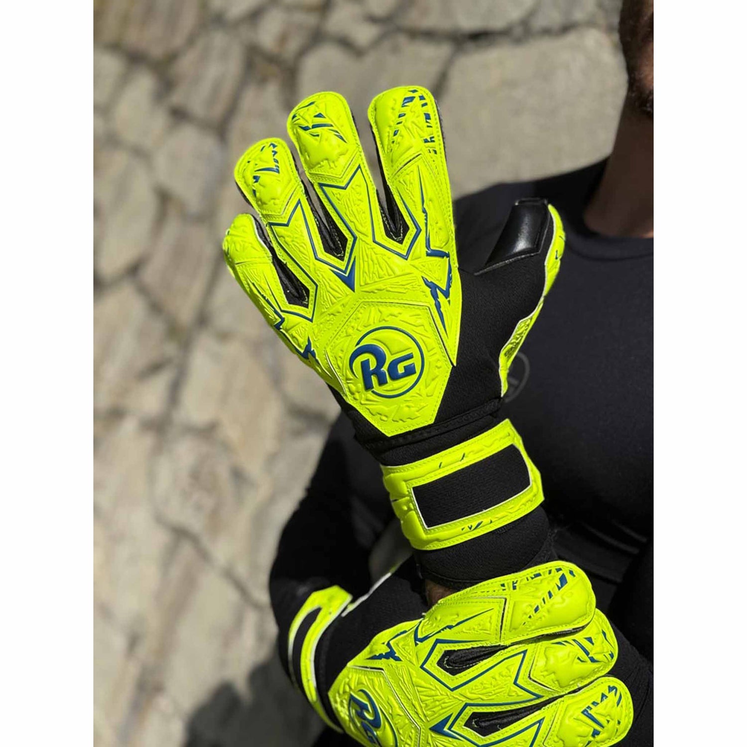 RG Goalkeeper gloves RG Goalkeeper Gloves Snaga Galaxy gants de gardien de but de soccer