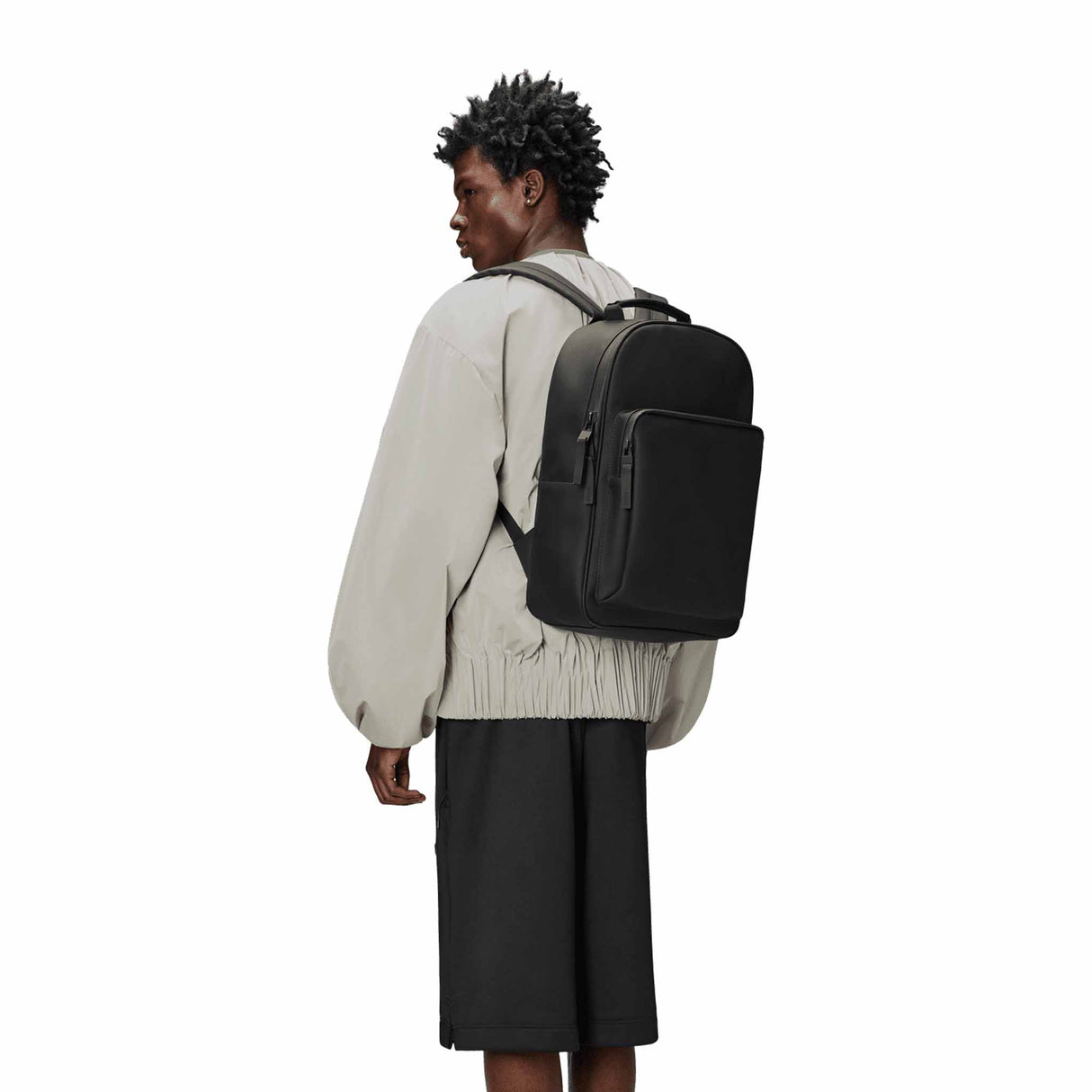 Rains Book Daypack Large - Black