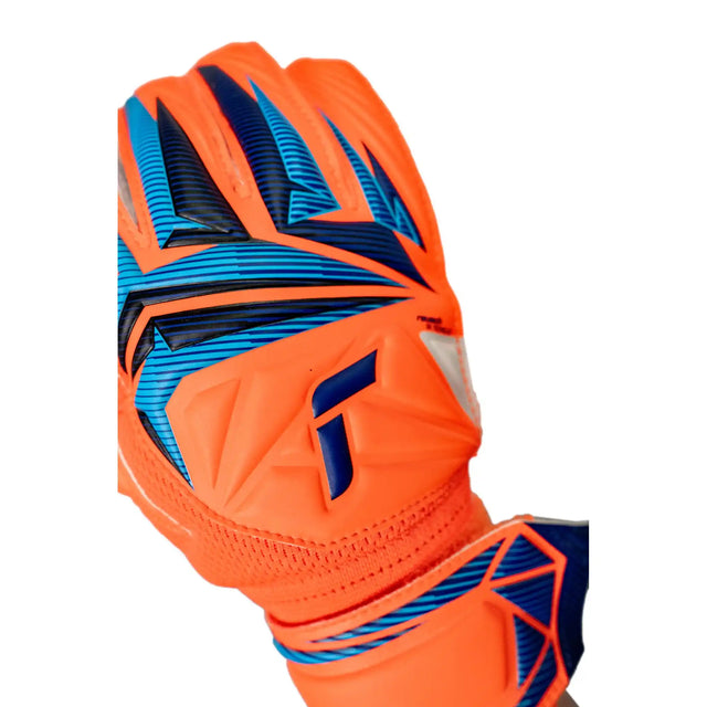 Reusch Attrakt Advance gants de gardien junior - Shocking Orange / Blue