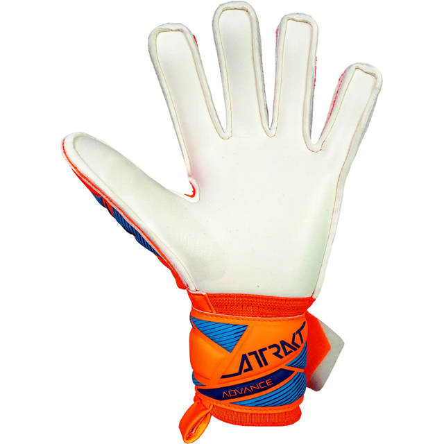 Reusch Attrakt Advance gants de gardien junior - Shocking Orange / Blue