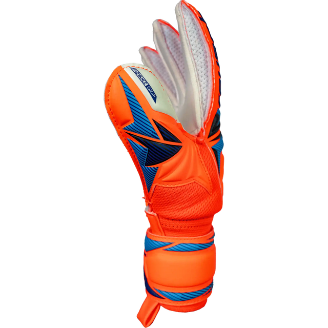Reusch Attrakt Advance gants de gardien junior - Shocking Orange / Blue