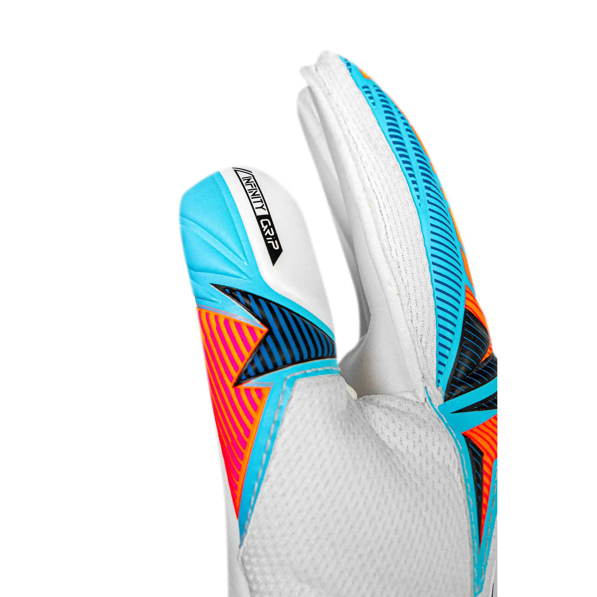 Reusch Attrakt Advance gants de gardien de but de soccer - White / Light Blue