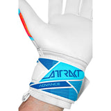 Reusch Attrakt Advance gants de gardien de but de soccer - White / Light Blue