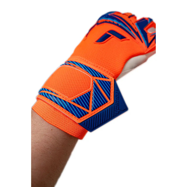 Reusch Attrakt Freegel Advance gants de gardien de soccer - Shocking Orange / Blue