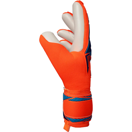 Reusch Attrakt Freegel Advance gants de gardien de soccer - Shocking Orange / Blue