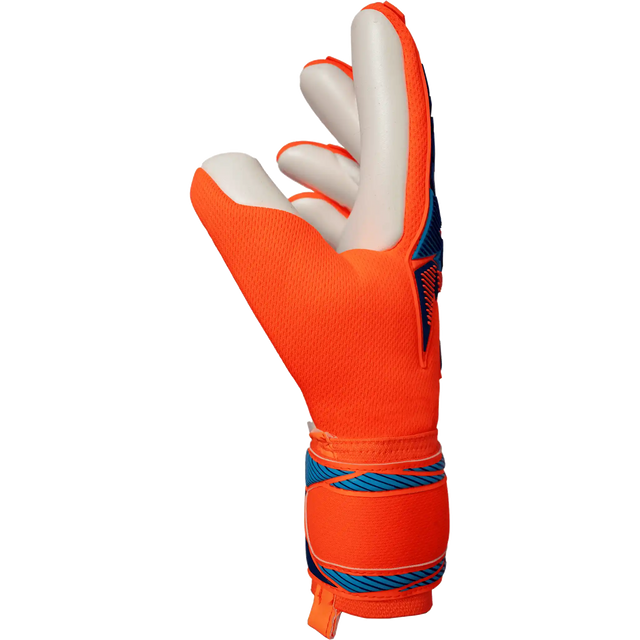 Reusch Attrakt Freegel Advance gants de gardien de soccer - Shocking Orange / Blue