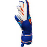 Reusch Attrakt Freegel Advance gants de gardien junior - Sharp Blue / Shocking Orange