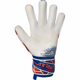 Reusch Attrakt Freegel Gold NC Energize Goalkeeper Gloves - Shokcing Orange / Energy Blue