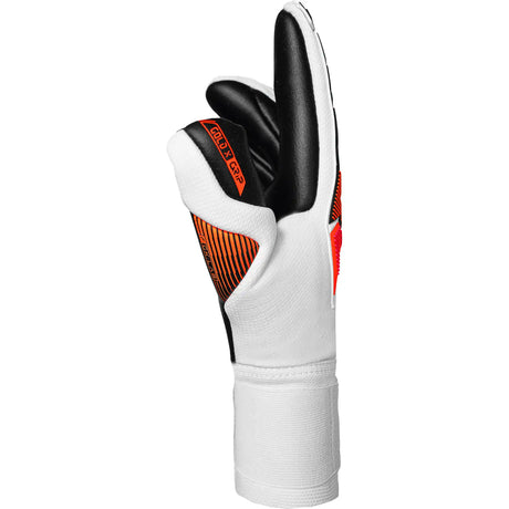 Reusch Attrakt Freegel Gold X gants de gardien de soccer - White / Shocking Orange / Black