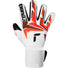 Reusch Attrakt Freegel Gold X gants de gardien de soccer - White / Shocking Orange / Black