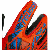 Reusch Attrakt Fusion Guardian gants de gardien de soccer - Hyper Orange / Electric Blue / Black