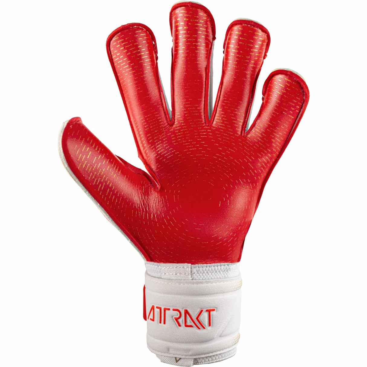 Reusch Attrakt Gold X Glue Print Ortho-Tec gants de gardien de but - Blanc / Rouge