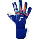 Reusch Attrakt Gold X NC Gravity gants de gardien de soccer - Sharp Blue / White / Shocking Orange