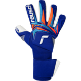 Reusch Attrakt Gold X NC Gravity gants de gardien de soccer - Sharp Blue / White / Shocking Orange