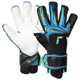 Reusch Attrakt RE:GRIP Evolution gants de gardien de soccer - Black / Ocean Light