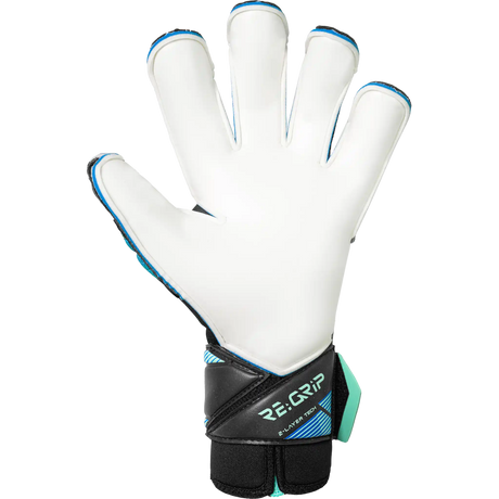 Reusch Attrakt RE:GRIP Evolution gants de gardien de soccer - Black / Ocean Light