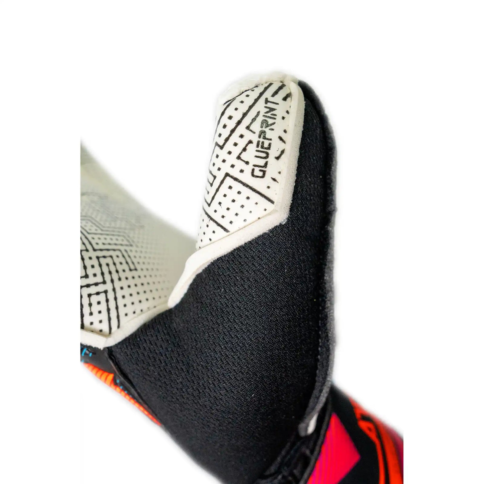 Reusch Attrakt Advance Evolution Glueprint gants de gardien - Black / Aqua Blue / Shocking Orange