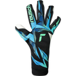 Reusch Attrakt RE:GRIP Strapless gants de gardien de soccer - Black / Ocean Light