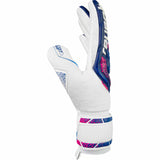 Reusch Attrakt RE:Grip NC Finger Suport Junior - Blue / Pink / White