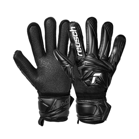 Reusch Attrakt Resist gants de gardien de soccer junior - Noir