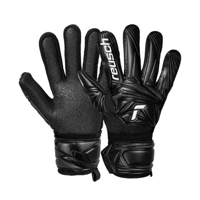 Reusch Attrakt Resist gants de gardien de soccer - Noir
