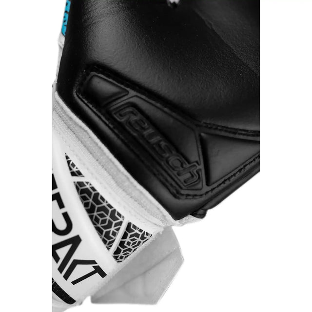 Reusch Attrakt Silver NC Finger Support gants de gardien de soccer - White / Silver / Black