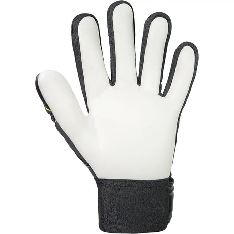 Reusch Attrakt Starter Solid Finger Support gants de gardien junior - Black / Safety Yellow