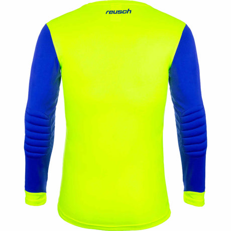 Reusch Match II Padded Jersey chandail de gardien de but de soccer - Yellow / Blue