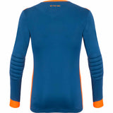 Reusch Match Longsleeve Padded Jersey chandail de gardien de but de soccer - Bleu / Orange