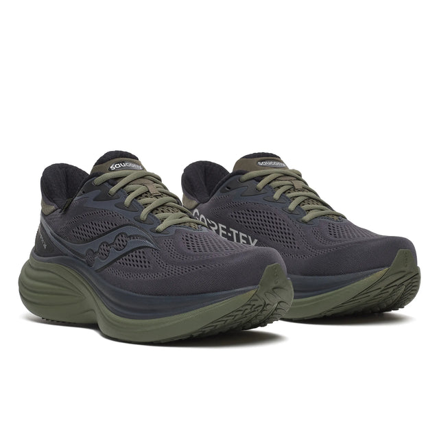Saucony Triumph 24 GTX running shoes men - Ebony / Fatigue