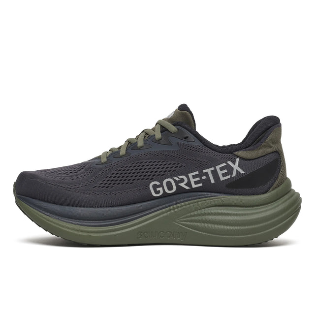 Saucony Triumph 24 GTX running shoes men - Ebony / Fatigue